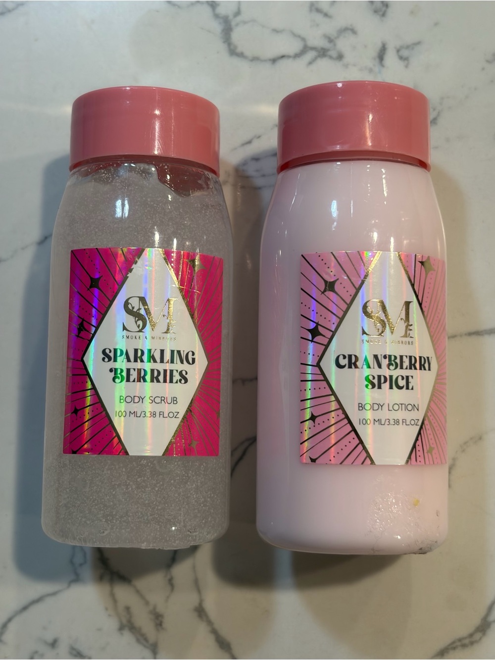 ❤️‍🔥BOGO FREE NWOT Sparkling Berries Cranberry Spice Body Lotion Scrub Spa Set
